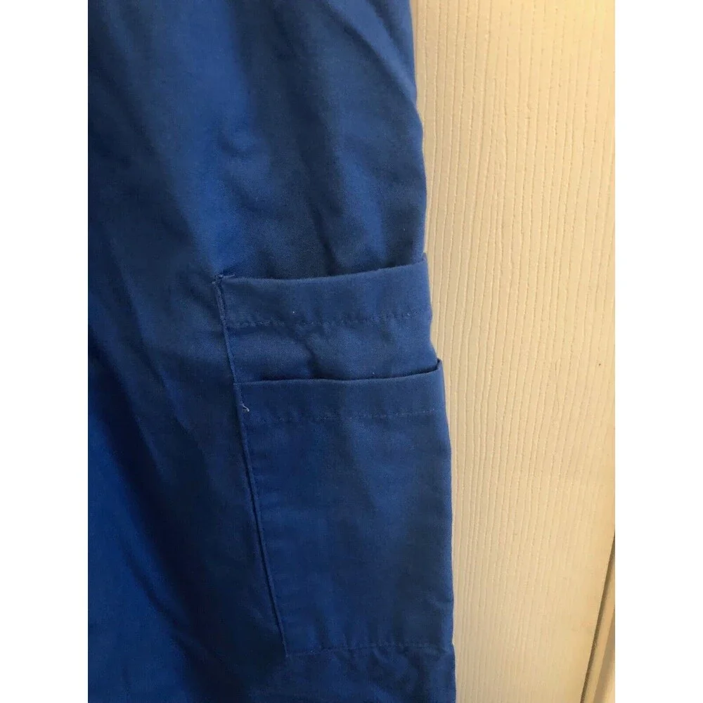 Landau Scrub Pants Large Blue Unisex with‎ Front and Back Pockets